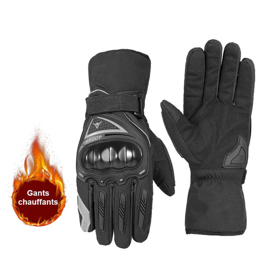 Gants chauffants de moto