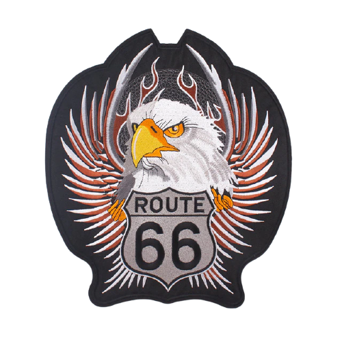 Patch biker dorsal - route 66