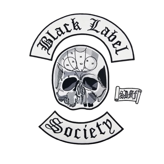 Patch biker - black label society