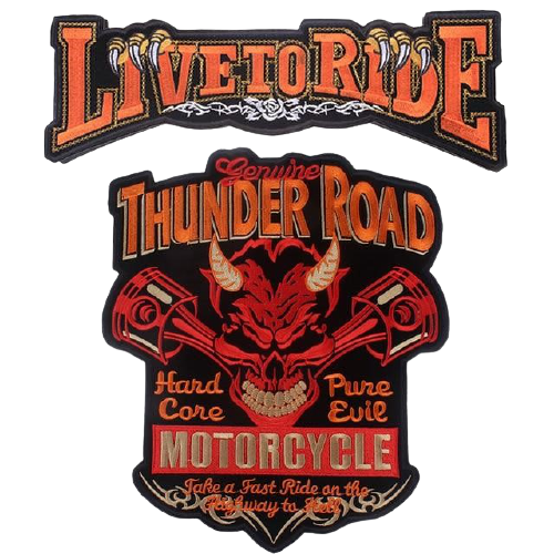 Patch biker - thunder road