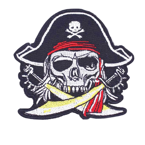 Patch biker - pirate