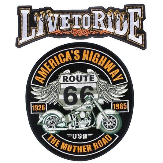 Patch biker - route 66