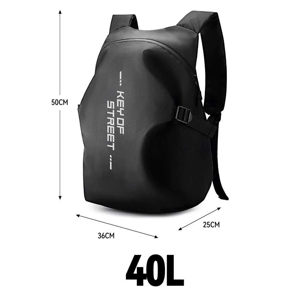 Sac à dos moto 40l pour casque