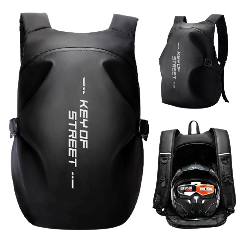 Sac à dos moto 40l pour casque