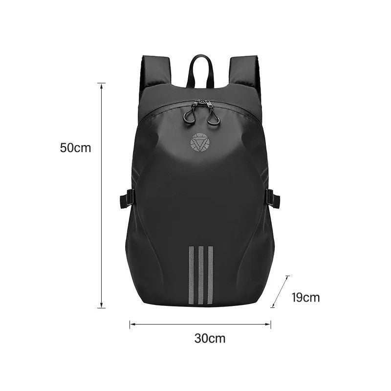 Sac à dos moto étanche pour casque de motard