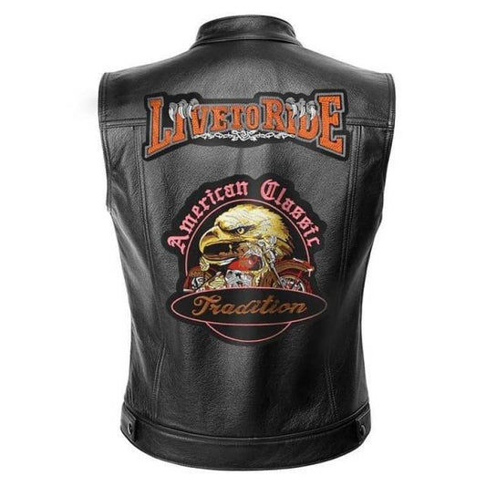 Gilet biker american classic