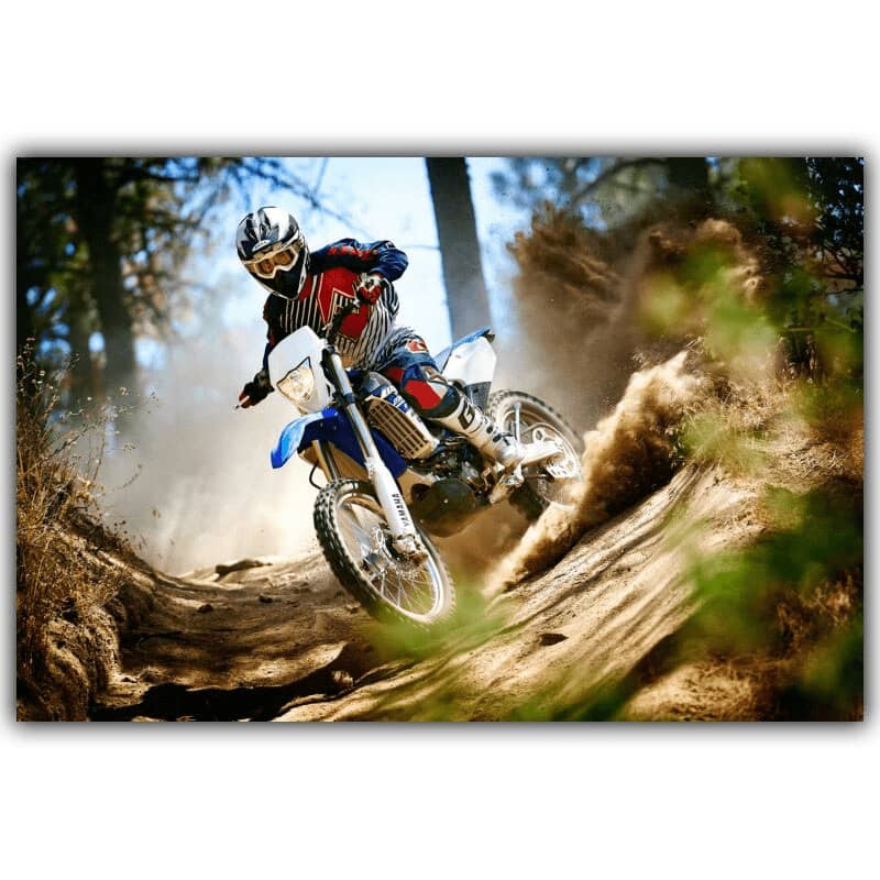 Poster de moto cross