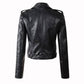 Veste biker noir femme - lisa