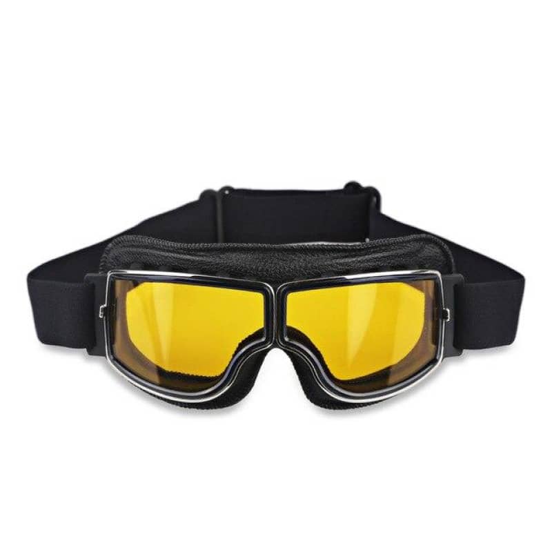 Lunette de moto et tour de cou