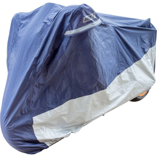 Housse de pluie robuste taille xl bleue / argentée